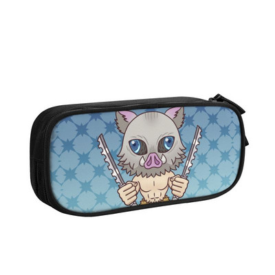 Kawaii Giyuu Tomioka Demon Slayer Pernice za dječake Djevojčice Velika pohrana Kimetsu No Yaiba Torba za olovke Školski pribor