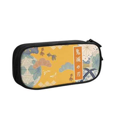 Kawaii Giyuu Tomioka Demon Slayer Pernice za dječake Djevojčice Velika pohrana Kimetsu No Yaiba Torba za olovke Školski pribor