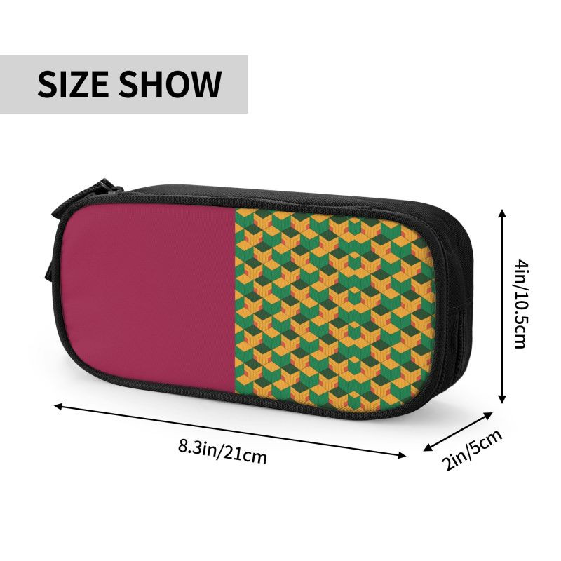 Kawaii Giyuu Tomioka Demon Slayer Pernice za dječake Djevojčice Velika pohrana Kimetsu No Yaiba Torba za olovke Školski pribor