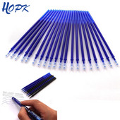 12/20Pcs/Set Brisivo punjenje za olovke Uredske šipke 0,5 mm Izbrisivo plavo crno zeleno punjenje za tintu Perive ručke Uredski školski pribor