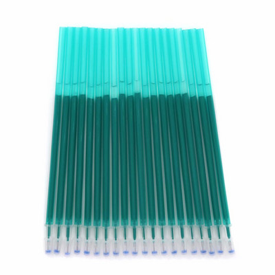 12/20Pcs/Set Brisivo punjenje za olovke Uredske šipke 0,5 mm Izbrisivo plavo crno zeleno punjenje za tintu Perive ručke Uredski školski pribor