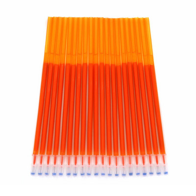 12/20Pcs/Set Brisivo punjenje za olovke Uredske šipke 0,5 mm Izbrisivo plavo crno zeleno punjenje za tintu Perive ručke Uredski školski pribor