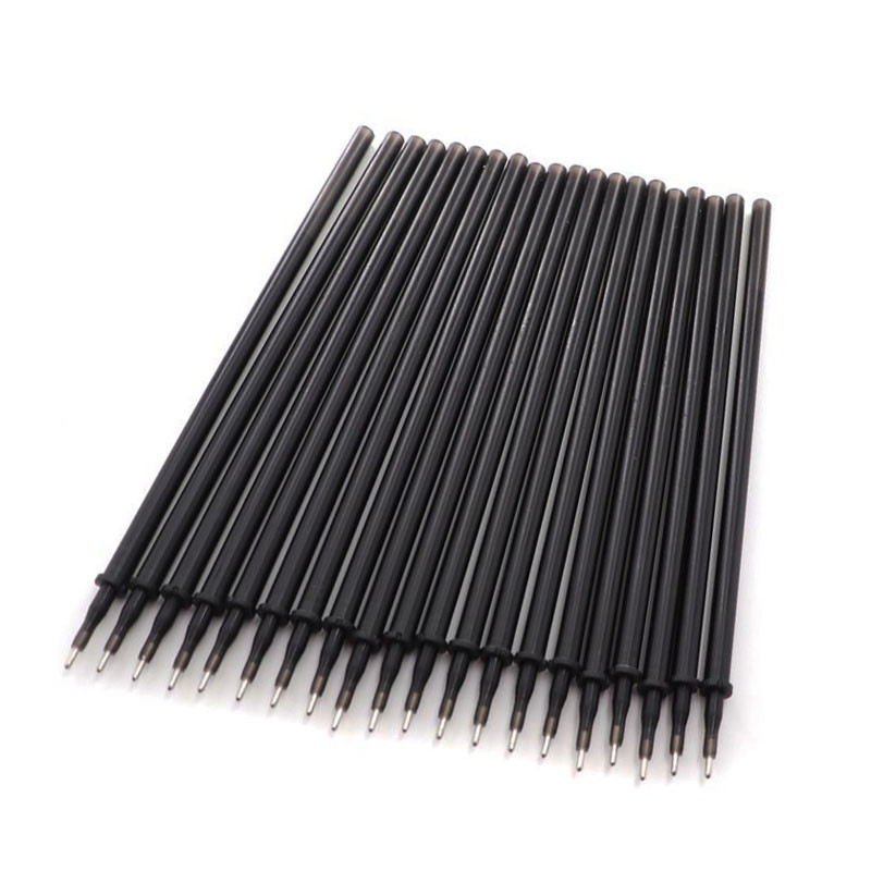 12/20Pcs/Set Brisivo punjenje za olovke Uredske šipke 0,5 mm Izbrisivo plavo crno zeleno punjenje za tintu Perive ručke Uredski školski pribor