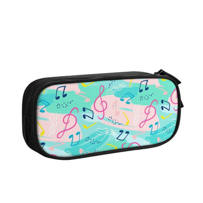 Glazbene note Camo Woodland Školska pernica Djevojčice Dječaci Veliki kapacitet Gitara Klavir Torbica za olovke Studentski pribor