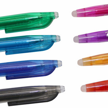 8 бр. / комплект 8 вида стилове Изтриваема химикалка Rainbow Нова най-продавана Гелова писалка за творческо рисуване Студентски канцеларски материали