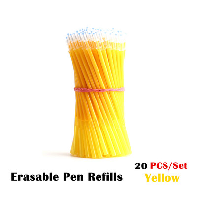 Olovka 20 kom./komplet Brisiva olovka za učenike Ručka koja se može prati Plava Crna Crvena 0,5 mm šipka za punjenje olovaka za uredski školski pribor za pisanje