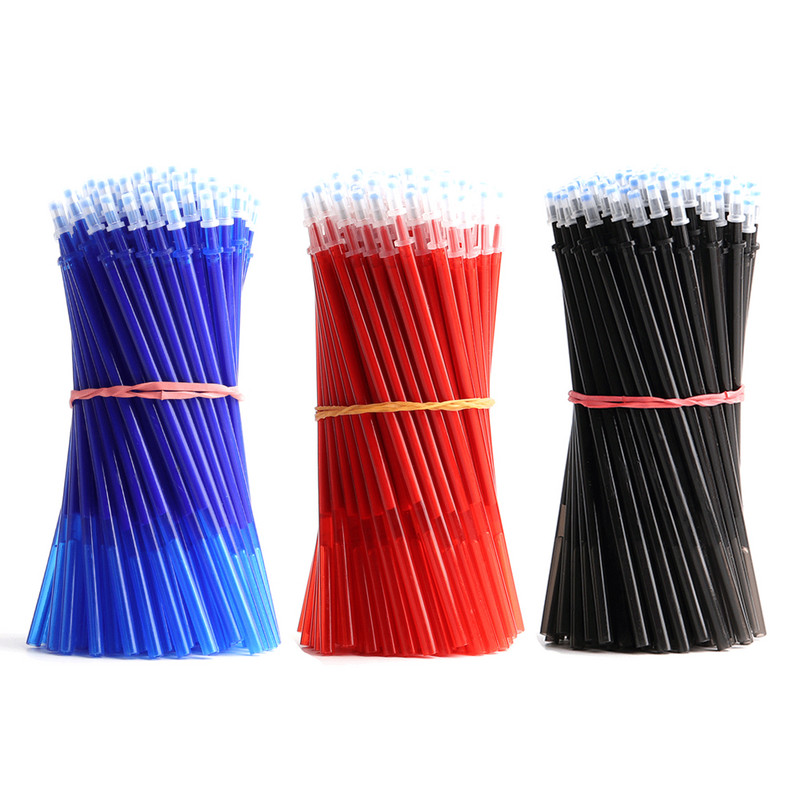 Olovka 20 kom./komplet Brisiva olovka za učenike Ručka koja se može prati Plava Crna Crvena 0,5 mm šipka za punjenje olovaka za uredski školski pribor za pisanje