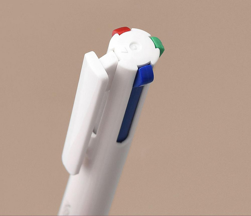 Kaco 4 u 1 gel olovka 0,5 mm višenamjenske olovke za znakove crna plava crvena zelena punjenje za uredske studente