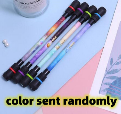 Cool Ballpoint Gel στυλό 0,5mm Finger Funny Περιστρεφόμενο Στυλό Περιστρεφόμενο στυλό για παιδιά Μαθητές που γράφουν παιχνίδια Στυλό Kawaii Stationery