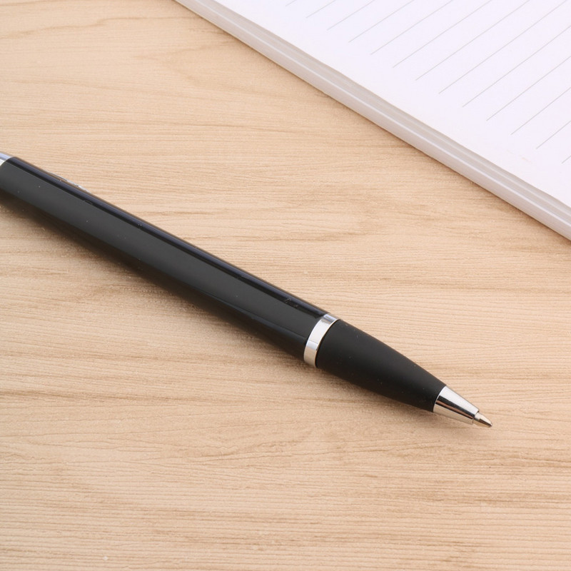 NOVA metalna crna kemijska olovka s potpisom klasična push zlatna kemijska olovka sa strelicama dobre kvalitete Elegante Uredski pribor
