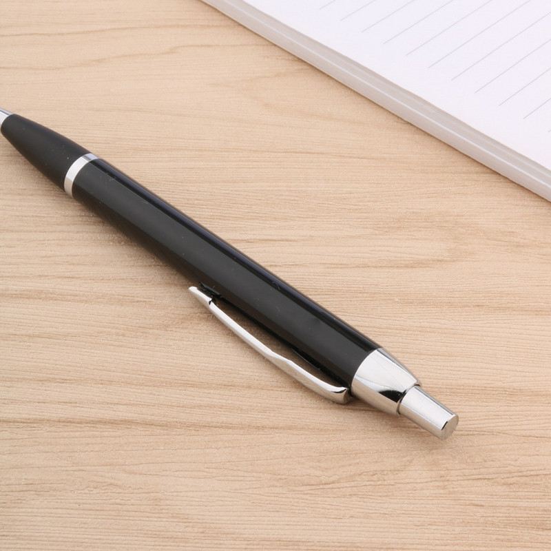 NOVA metalna crna kemijska olovka s potpisom klasična push zlatna kemijska olovka sa strelicama dobre kvalitete Elegante Uredski pribor