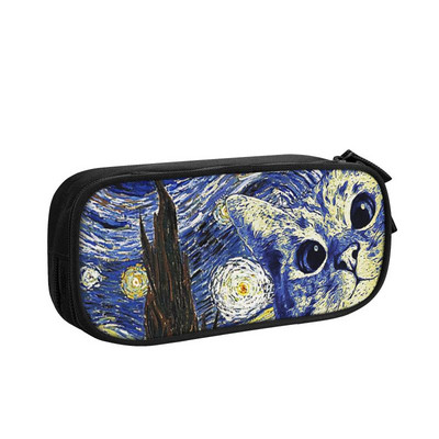 Vincent Van Gogh Kawaii pernice Djevojčice Dječaci Velika torba za olovke Torbica Studenti Pisaći pribor