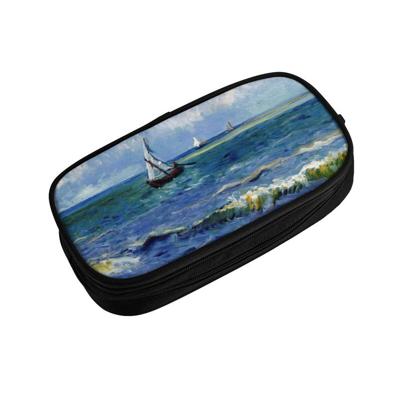 Vincent Van Gogh Kawaii pernice Djevojčice Dječaci Velika torba za olovke Torbica Studenti Pisaći pribor