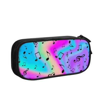 Prilagođeni glazbeni glazbeni instrumenti Slatke pernice Djevojčice Dječaci Glazbene note velikog kapaciteta Torba za olovke Školski pribor