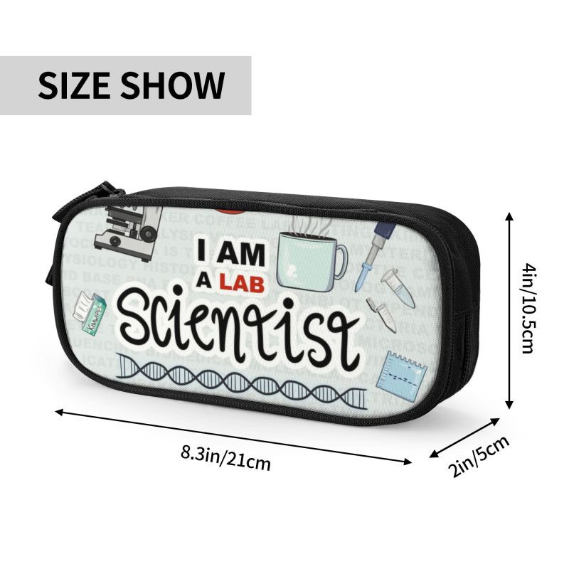 I Am A Scientist Μολυβοθήκη Μεγάλης Χωρητικότητας Επιστήμη Μαθηματικά Φυσική Χημεία Βιολογία Μικροβιολογία Μολυβοθήκη Σχολικά αξεσουάρ