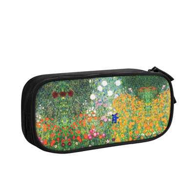 Slatka žena u zlatnim pernicama za djevojčice i dječake velikog kapaciteta The Kiss by Gustav Klimt Torba za olovke Pribor