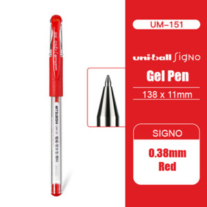 1τμχ 32 Χρώματα UM-151 Japan Uni-ball Gel Ink Στυλό 0,38mm Student Office Signature Pen Office Design