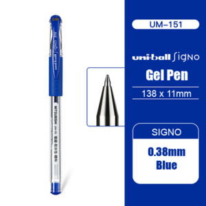 1τμχ 32 Χρώματα UM-151 Japan Uni-ball Gel Ink Στυλό 0,38mm Student Office Signature Pen Office Design