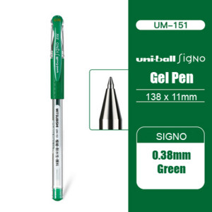 1τμχ 32 Χρώματα UM-151 Japan Uni-ball Gel Ink Στυλό 0,38mm Student Office Signature Pen Office Design