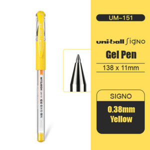 1τμχ 32 Χρώματα UM-151 Japan Uni-ball Gel Ink Στυλό 0,38mm Student Office Signature Pen Office Design