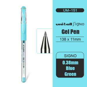 1τμχ 32 Χρώματα UM-151 Japan Uni-ball Gel Ink Στυλό 0,38mm Student Office Signature Pen Office Design