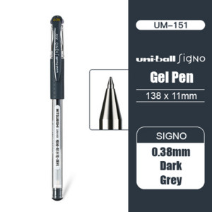 1τμχ 32 Χρώματα UM-151 Japan Uni-ball Gel Ink Στυλό 0,38mm Student Office Signature Pen Office Design
