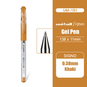 1τμχ 32 Χρώματα UM-151 Japan Uni-ball Gel Ink Στυλό 0,38mm Student Office Signature Pen Office Design