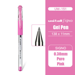 1τμχ 32 Χρώματα UM-151 Japan Uni-ball Gel Ink Στυλό 0,38mm Student Office Signature Pen Office Design
