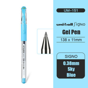 1τμχ 32 Χρώματα UM-151 Japan Uni-ball Gel Ink Στυλό 0,38mm Student Office Signature Pen Office Design