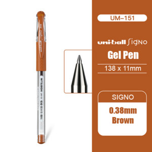 1τμχ 32 Χρώματα UM-151 Japan Uni-ball Gel Ink Στυλό 0,38mm Student Office Signature Pen Office Design