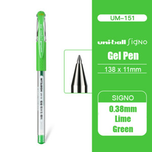 1τμχ 32 Χρώματα UM-151 Japan Uni-ball Gel Ink Στυλό 0,38mm Student Office Signature Pen Office Design