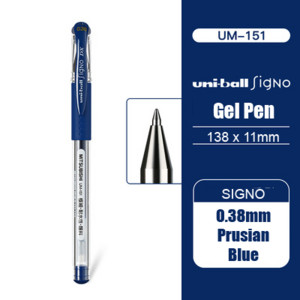 1τμχ 32 Χρώματα UM-151 Japan Uni-ball Gel Ink Στυλό 0,38mm Student Office Signature Pen Office Design
