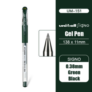 1τμχ 32 Χρώματα UM-151 Japan Uni-ball Gel Ink Στυλό 0,38mm Student Office Signature Pen Office Design