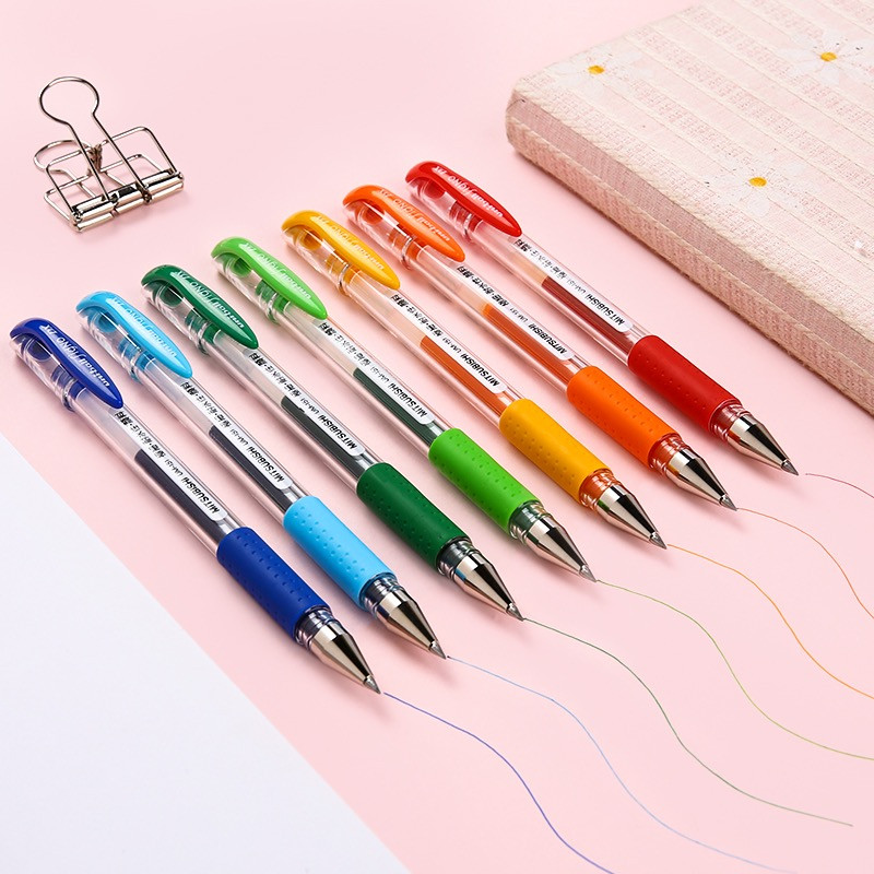 1τμχ 32 Χρώματα UM-151 Japan Uni-ball Gel Ink Στυλό 0,38mm Student Office Signature Pen Office Design