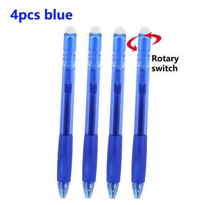 Náplň do mazateľného pera 0,7/0,5 mm, modrá čierna, 8-farebný atrament, písacie potreby, rotačný prepínač, zasúvateľné mazateľné gélové pero, umývateľná rukoväť