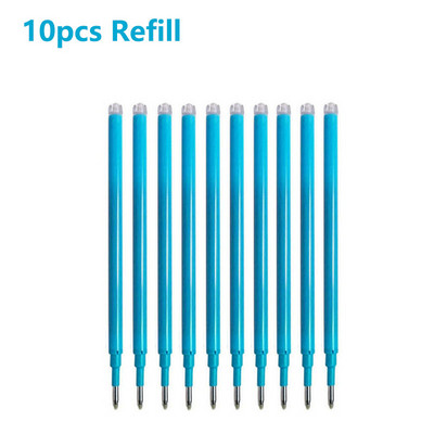 Náplň do mazateľného pera 0,7/0,5 mm, modrá čierna, 8-farebný atrament, písacie potreby, rotačný prepínač, zasúvateľné mazateľné gélové pero, umývateľná rukoväť