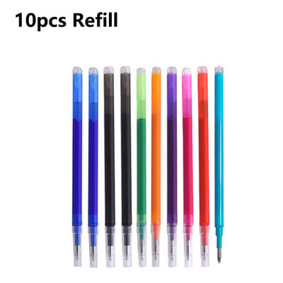 Náplň do mazateľného pera 0,7/0,5 mm, modrá čierna, 8-farebný atrament, písacie potreby, rotačný prepínač, zasúvateľné mazateľné gélové pero, umývateľná rukoväť