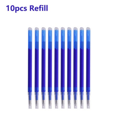Náplň do mazateľného pera 0,7/0,5 mm, modrá čierna, 8-farebný atrament, písacie potreby, rotačný prepínač, zasúvateľné mazateľné gélové pero, umývateľná rukoväť