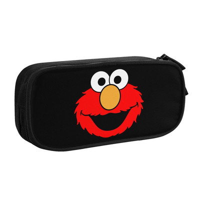Kawaii Cartoon Sesame Street Cookie Monster pernica za djevojčice i dječake, prilagođena torba za olovke velikog kapaciteta, kutija za školski pribor