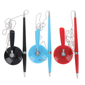 1kom crna metalna užad za stol, kemijska olovka, olovka s potpisom Learn Office, školski pribor