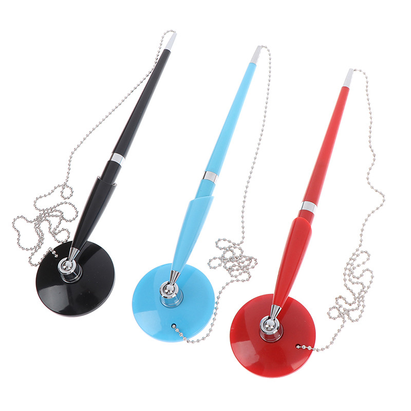 1kom crna metalna užad za stol, kemijska olovka, olovka s potpisom Learn Office, školski pribor