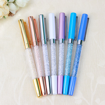 Σετ στυλό PHANTACI Creative Metal Crystal Diamond Stationery Refill 0,5mm Signature στυλό για σχολικά είδη γραφείου