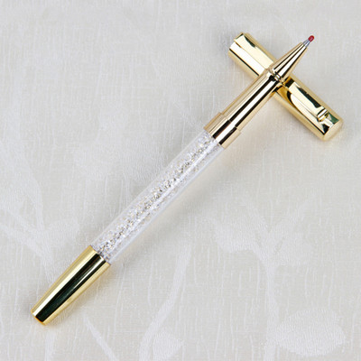 PHANTACI Creative Metal Crystal Diamond kemijska olovka Set papirnatih kemijskih olovki s potpisom od 0,5 mm za uredski školski pribor