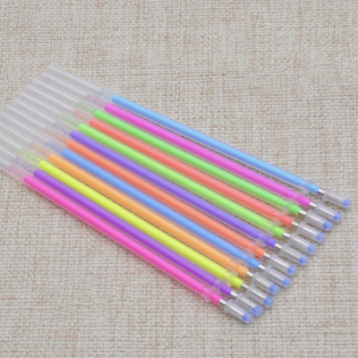 EZONE 12/24/36/48 Colours Flash Gel Pen Highlight Cute Candy Color Full Shinning Punjenje za djecu Slikanje grafita Art Supply