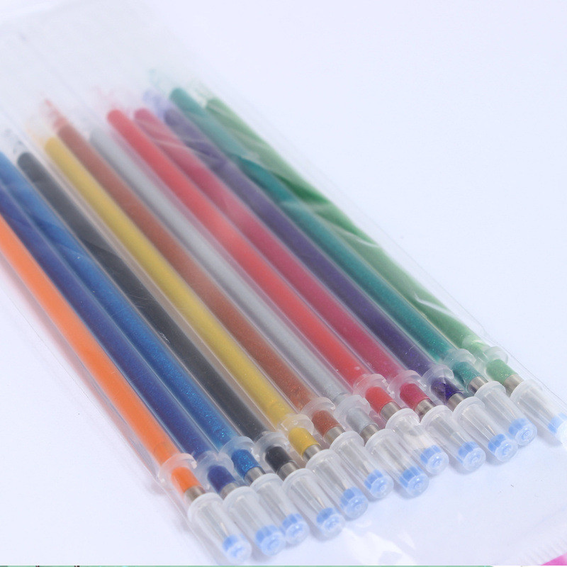 EZONE 12/24/36/48 Colours Flash Gel Pen Highlight Cute Candy Color Full Shinning Punjenje za djecu Slikanje grafita Art Supply