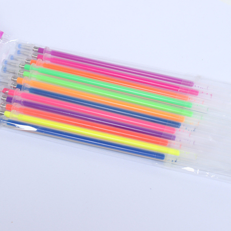 EZONE 12/24/36/48 Colours Flash Gel Pen Highlight Cute Candy Color Full Shinning Punjenje za djecu Slikanje grafita Art Supply