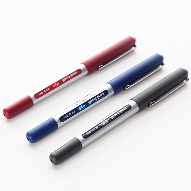 Mitsubishi Uni-ball UB-150 Eye Micro Gel Cerneală Pen 0,5 mm Negru/Albastru/Roșu