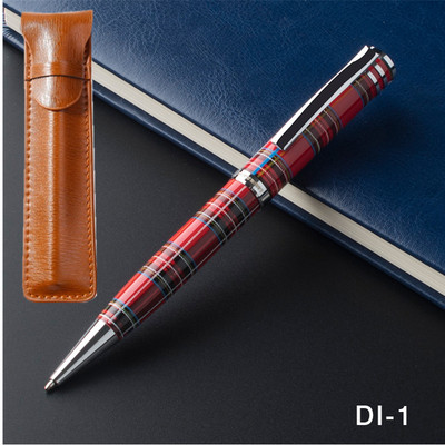 Metalna kemijska olovka jedinstvenog dizajna s reljefnim uzorkom s markiranim punjenjem Metalne tanke uniseks olovke s markom luksuzne olovke za pisanje