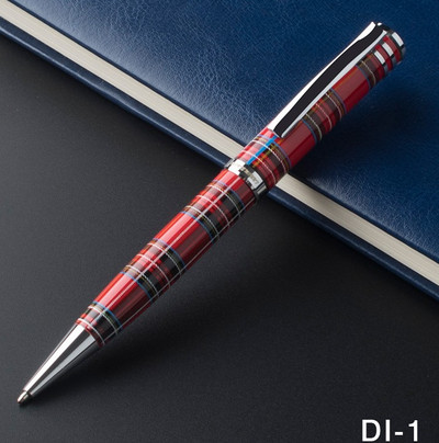 Metalna kemijska olovka jedinstvenog dizajna s reljefnim uzorkom s markiranim punjenjem Metalne tanke uniseks olovke s markom luksuzne olovke za pisanje