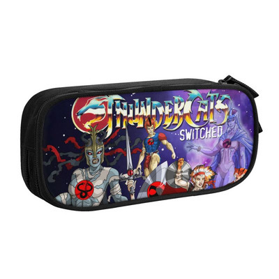 Thundercats Kawaii Pencil Case Boys Gilrs Big Capacity Cartoon Anime Pencil Box Φοιτητικά χαρτικά